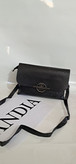 کیف مهلا جنس چرم طرحدار سایز ۱۵*۲۰