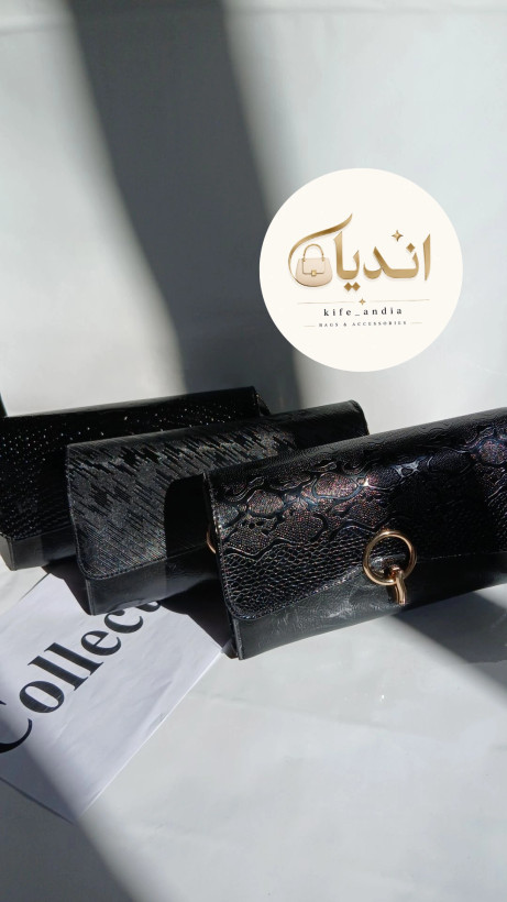 کیف دوشی نجلا جنس چرم ورنی خارجی با کیفیت سایز۱۵*۲۵