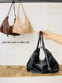 کیف جلو سگک arisan جنس چرم شرانگ درجه یکککککککک هم دوشی هم کوله سایز 28*35